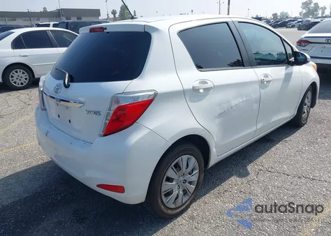2013 Toyota Yaris L z USA, uszkodzony, nr VIN JTDKTUD36DD553083
